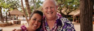 Carl and Laura Ralston Posing together